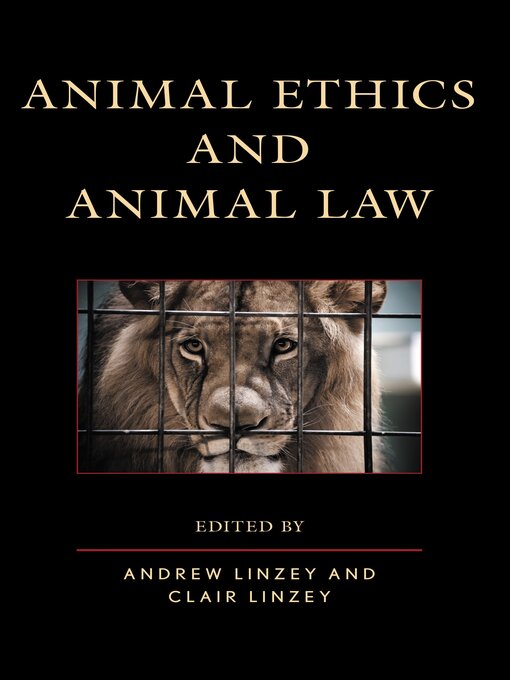 Title details for Animal Ethics and Animal Law by A. W. H. Bates - Available